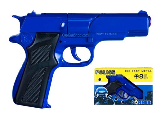 Gonher 8 Shot Blue Cap Gun 16.5cm